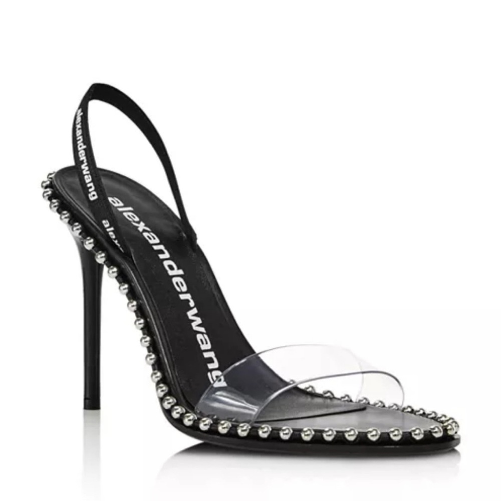 Nova Studded PCV Slingback Sandals